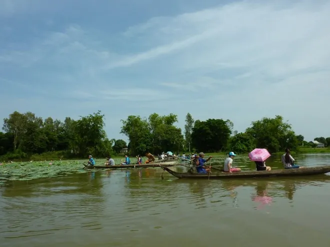 Búng Bình Thiên – Hồ nước trời ban của An Giang
