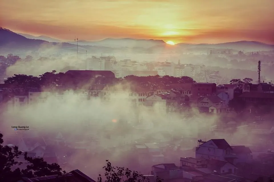 Mê mẩn đất trời Đà Lạt sang thu