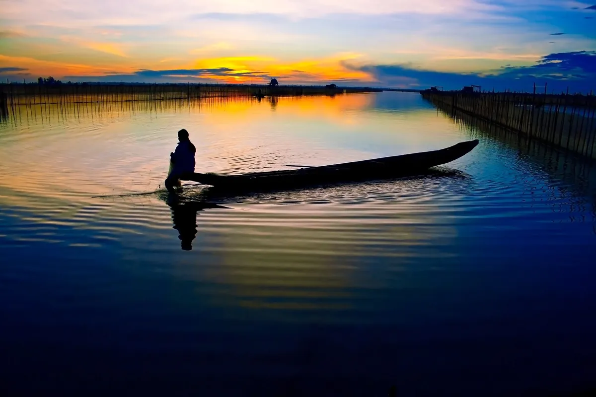 Ngắm cảnh đẹp mê hồn trên Phá Tam Giang cảnh đẹp trên phá tam giang