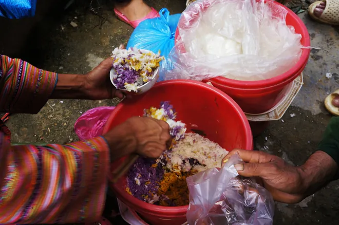 Những món ngon khó quên ở chợ phiên Bắc Hà những món ngon ở chợ bắc hà