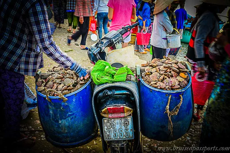 Làng chài Mũi Né đẹp ngỡ ngàng buổi sớm mai vẻ đẹp làng chài mũi né