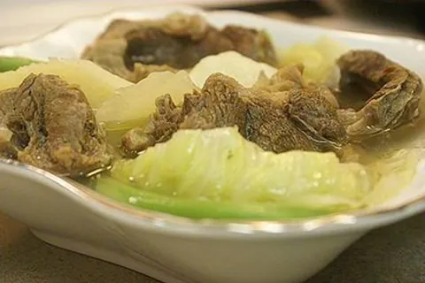 Canh thịt bò xương
