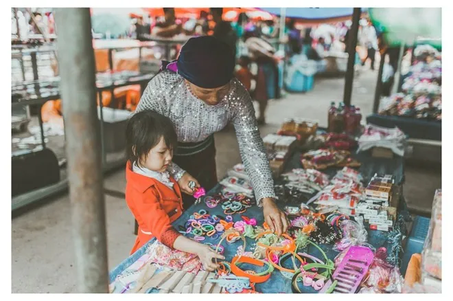 Vẻ hồn nhiên của trẻ em Tây Bắc
