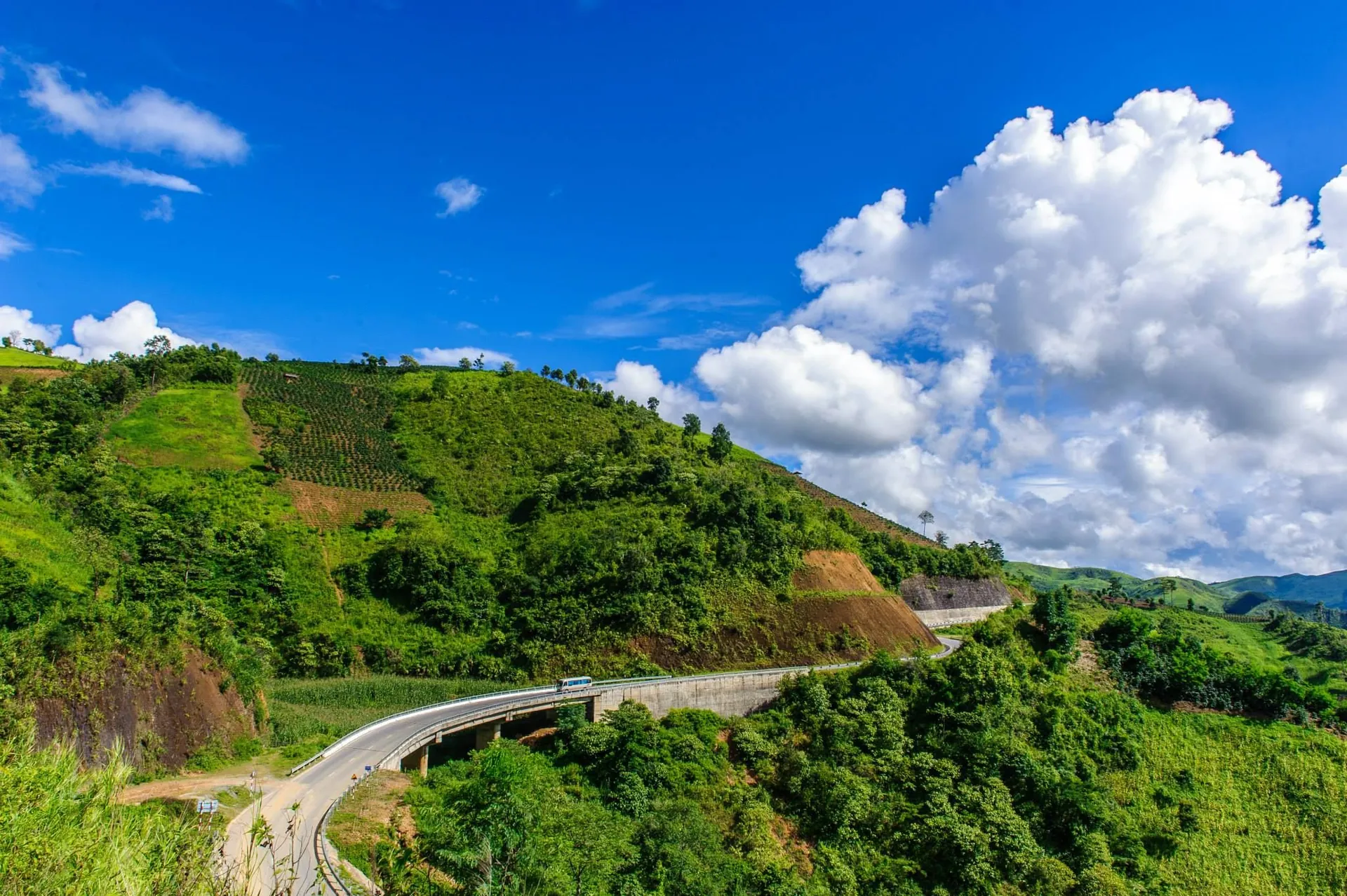 Bao la những chiều lộng gió trên đỉnh Pha Đin Bao la những chiều lộng gió trên đỉnh Pha Đin