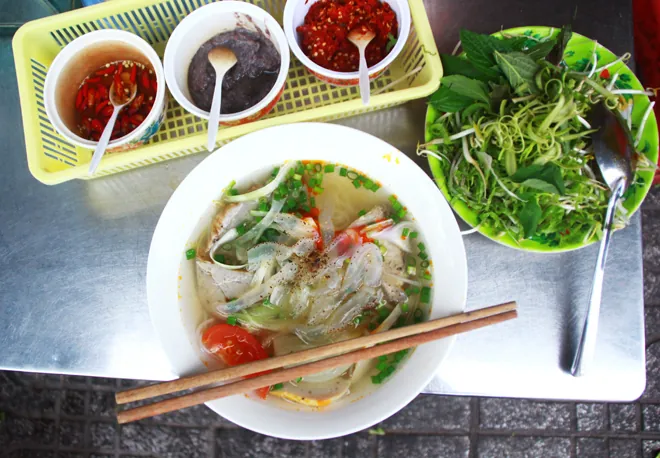 bữa sáng đúng chất khi du lịch nha trang