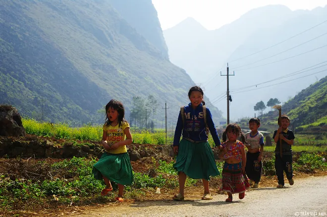 Bức tranh xuân ở Hà Giang Bức tranh xuân ở Hà Giang