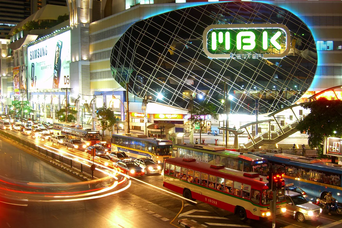Các điểm đến ở Bangkok Thái Lan Trung tâm MBK