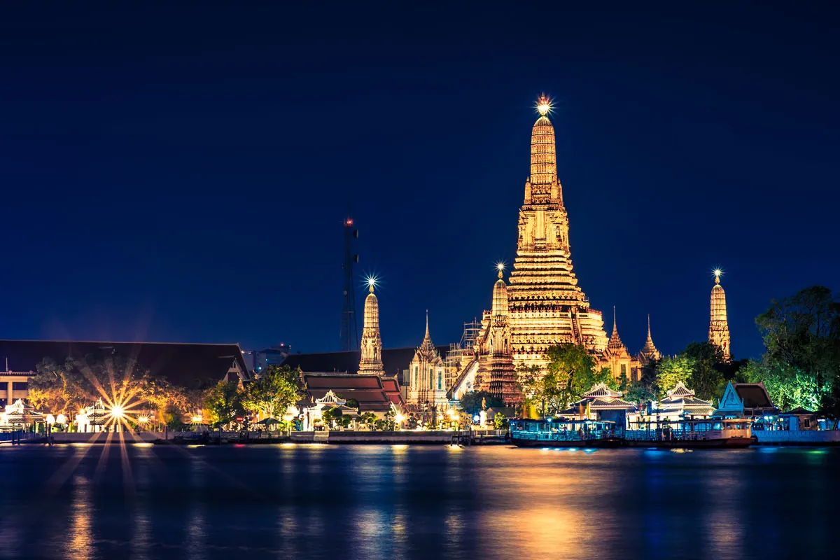 Các điểm đến ở Bangkok Thái Lan Wat Arun