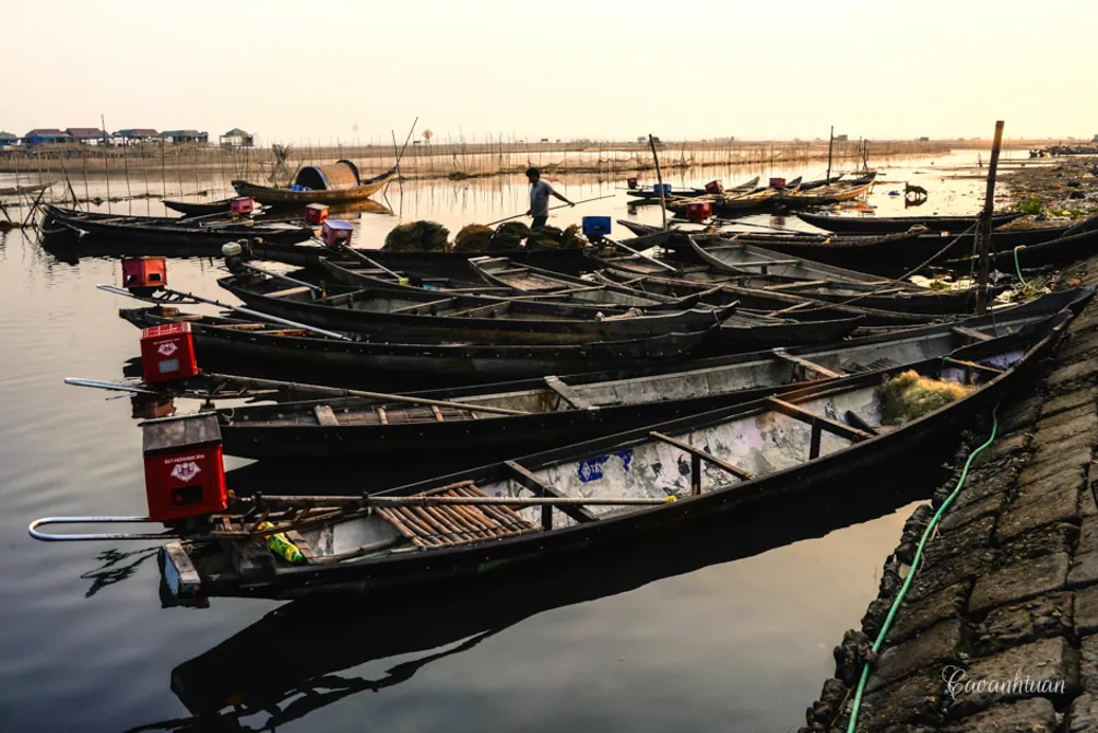 Cuộc sống bình yên ở đầm Chuồn Cuộc sống bình yên ở đầm Chuồn