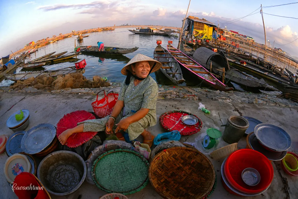Cuộc sống bình yên ở đầm Chuồn Cuộc sống bình yên ở đầm Chuồn