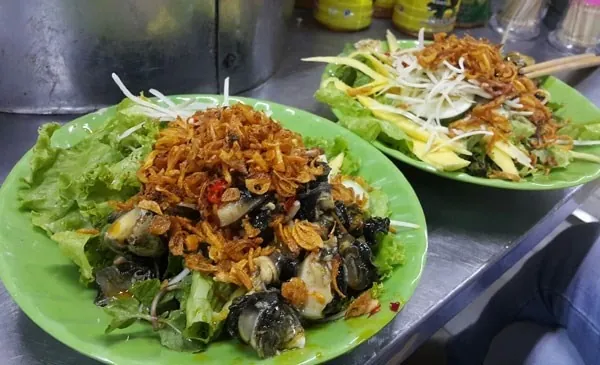 Đắm đuối hương vị gỏi ốc bươu Đà Nẵng
