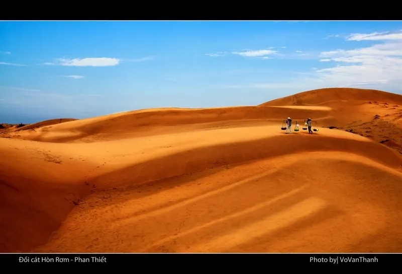 Đẹp quyến rũ đến vô cùng bãi biển Hòn Rơm Phan Thiết