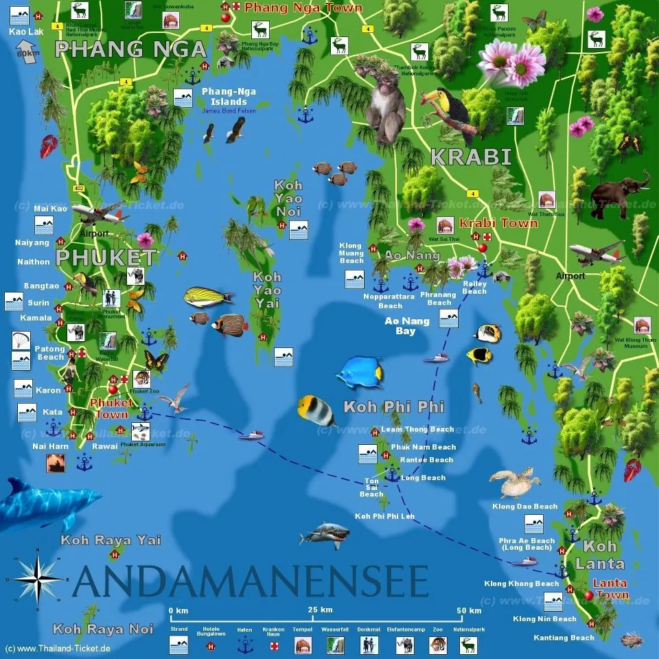 Du lịch Krabi Ao Nang Thái Lan Du lịch Krabi Ao Nang Thái Lan
