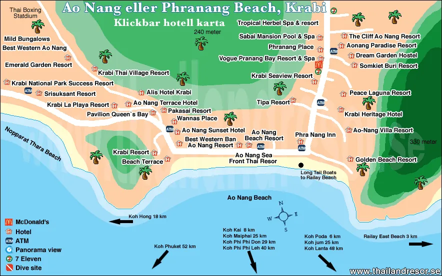 Du lịch Krabi Ao Nang Thái Lan Du lịch Krabi Ao Nang Thái Lan