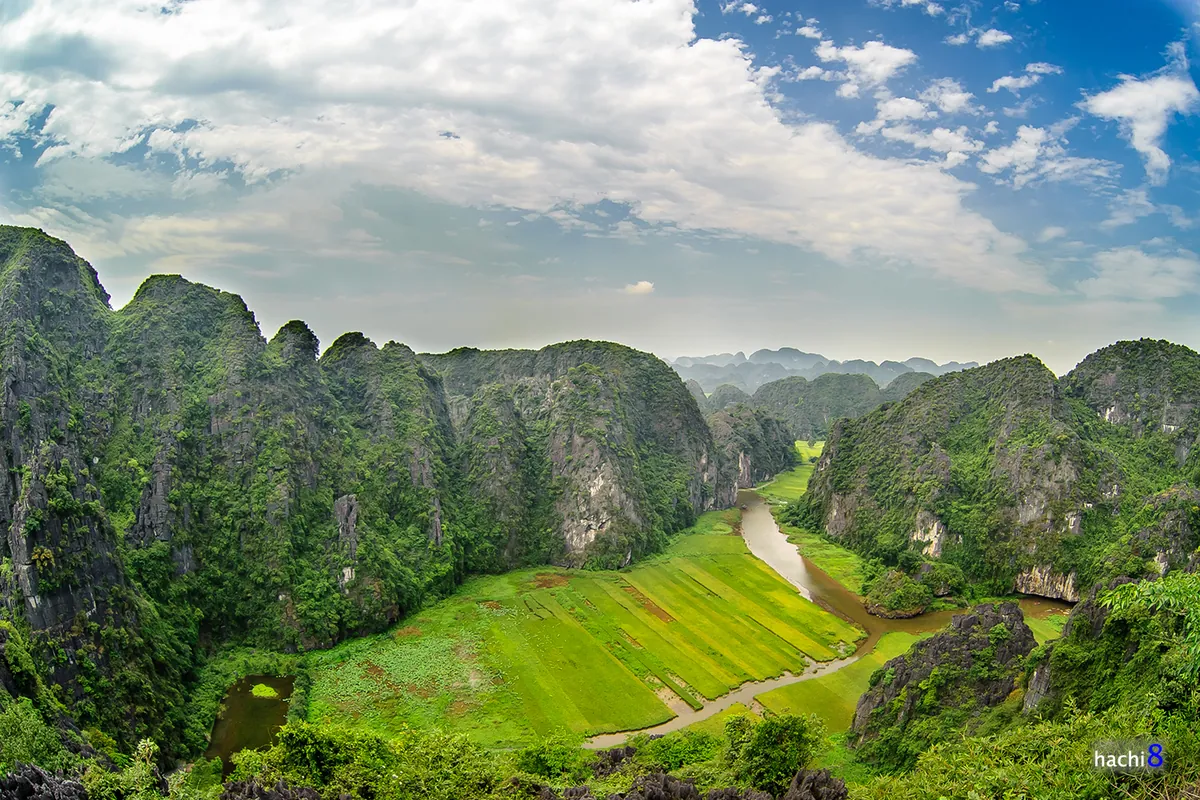 Hang Múa - nơi ngắm mùa lúa chín ở Tam Cốc Hang Múa nơi ngắm mùa lúa chín ở Tam Cốc