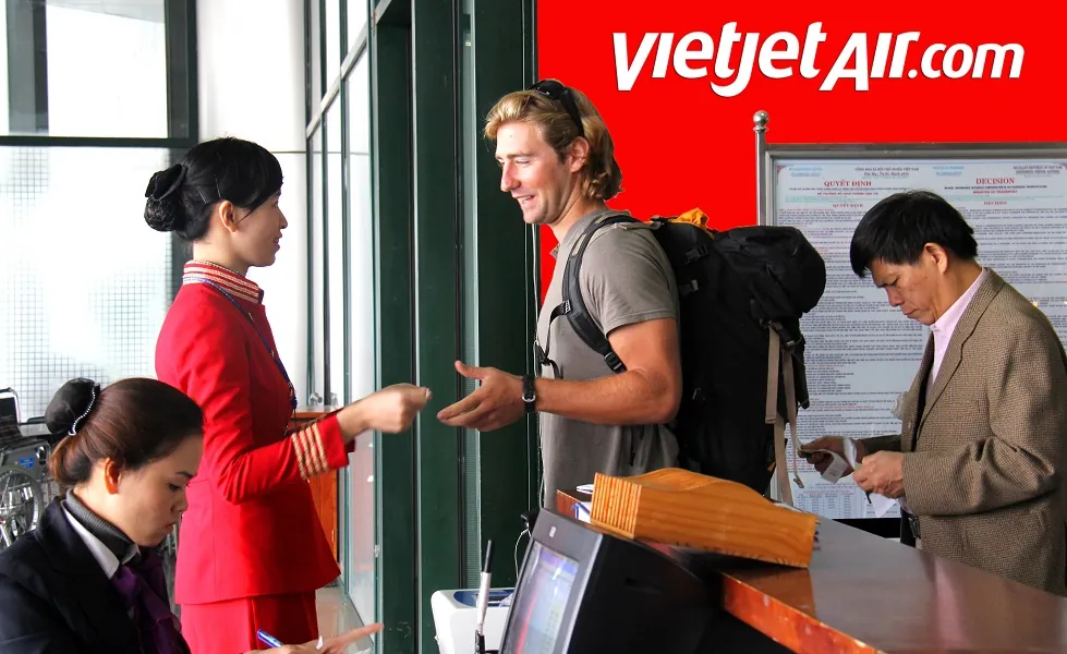 Hướng dẫn checkin tự động Vietjet tại kiosk Hướng dẫn checkin tự động Vietjet tại kiosk