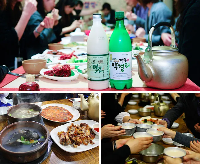 Lạc bước đến Jeonju viên ngọc quý của du lịch Hàn Quốc Thưởng thức rượu Makgeolli