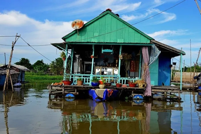 Làng nổi Châu Đốc - nét văn hóa đặc sắc của miền sông nước - P1 Làng nổi Châu Đốc nét văn hóa đặc sắc của miền sông nước