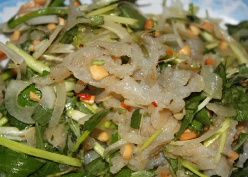 Món ngon nức tiếng ở Bình Định Gỏi sứa