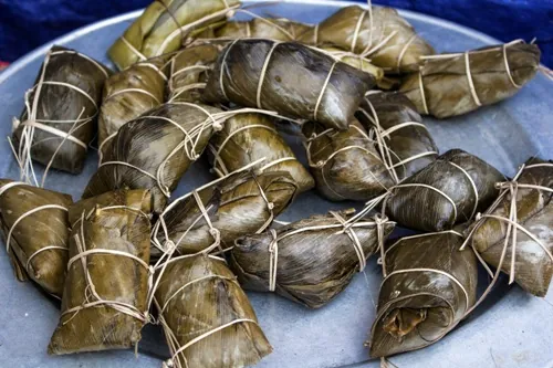 Món ngon trong chợ phiên Mù Cang Chải