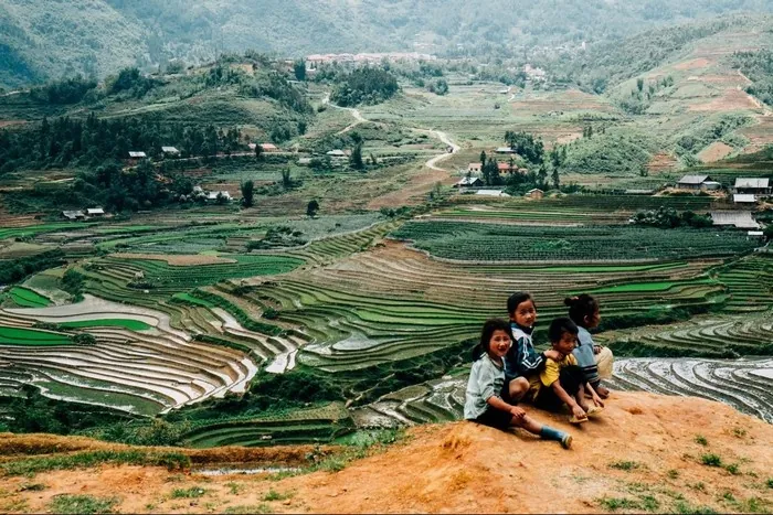 Ngây ngất cảnh sắc Sa Pa nhìn từ trên cao Ngây ngất cảnh sắc Sa Pa nhìn từ trên cao