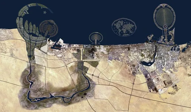 Những bức ảnh chỉ có thể là Dubai