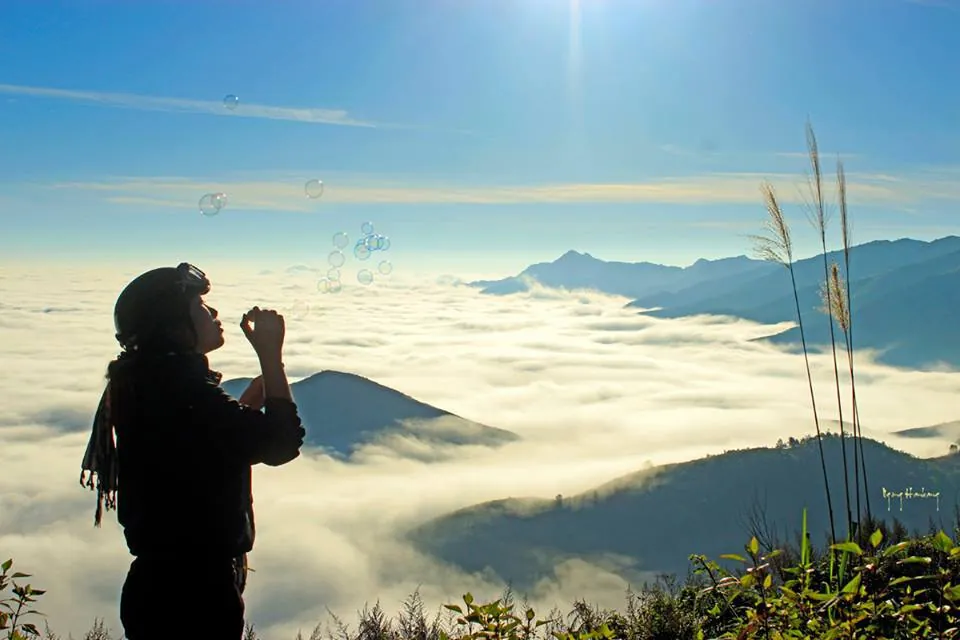 Phiêu bồng trên đại dương mây Tà Xùa Phiêu bồng trên đại dương mây Tà Xùa