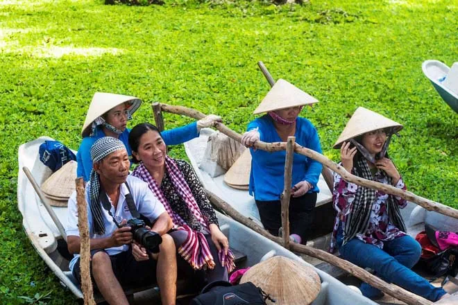 Rừng tràm Trà Sư thời khắc giao mùa Rừng tràm Trà Sư thời khắc giao mùa