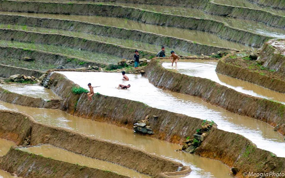 Sắc màu Y Tý mùa nước đổ Sắc màu Y Tý mùa nước đổ