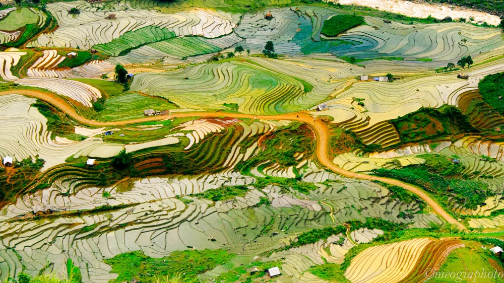 Sắc màu Y Tý mùa nước đổ Sắc màu Y Tý mùa nước đổ