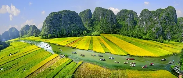 Tam Cốc đẹp ngất ngây trên truyền hình nước ngoài