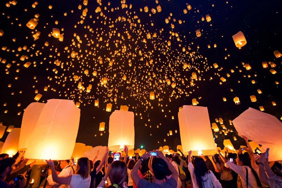 Tháng 11 du lịch Chiang Mai tham dự lễ hội hoa đăng đẹp như cổ tích Tháng 11 du lịch Chiang Mai tham dự lễ hội hoa đăng đẹp như cổ tích