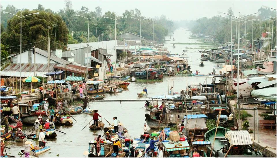 Văn hóa sông nước miền Tây ở chợ nổi Ngã Năm Văn hóa sông nước miền Tây ở chợ nổi Ngã Năm
