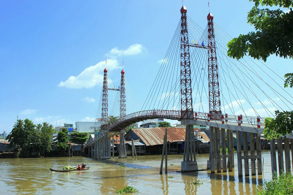 Vẻ bình yên miền sông nước An Giang Vẻ bình yên miền sông nước An Giang