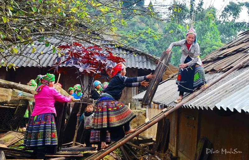 Vẻ đẹp bình dị nơi bản cao Yên Bái Vẻ đẹp bình dị nơi bản cao Yên Bái
