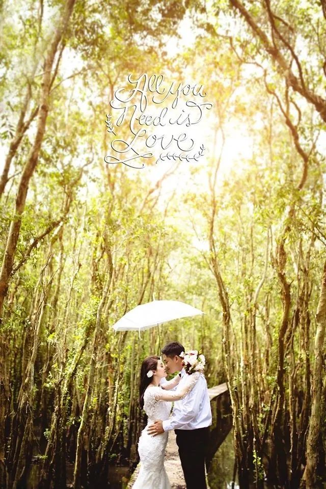 ảnh cưới đẹp ở long an