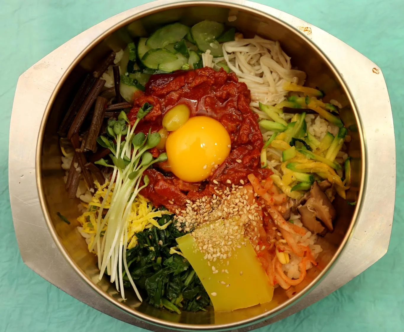 Bản đồ ẩm thực các món ngon trải dọc Hàn Quốc Bibimbap