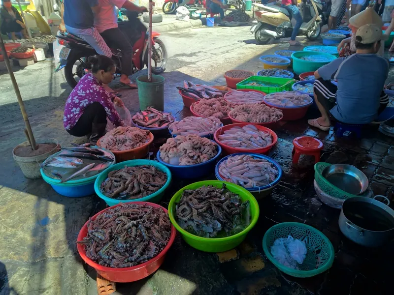 Du lịch Vũng Tàu khám phá chợ Xóm Lưới mua và ăn hải sản trong một nốt nhạc