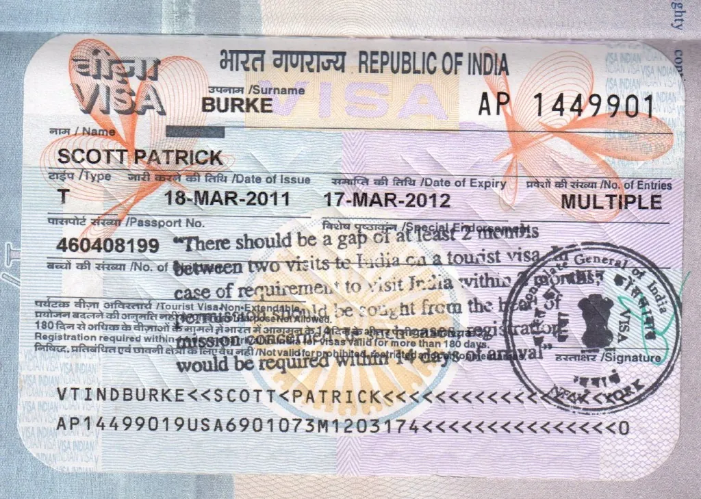 Hướng dẫn xin visa Ấn Độ qua mạng