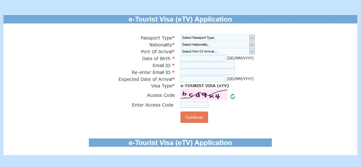 Hướng dẫn xin visa Ấn Độ qua mạng