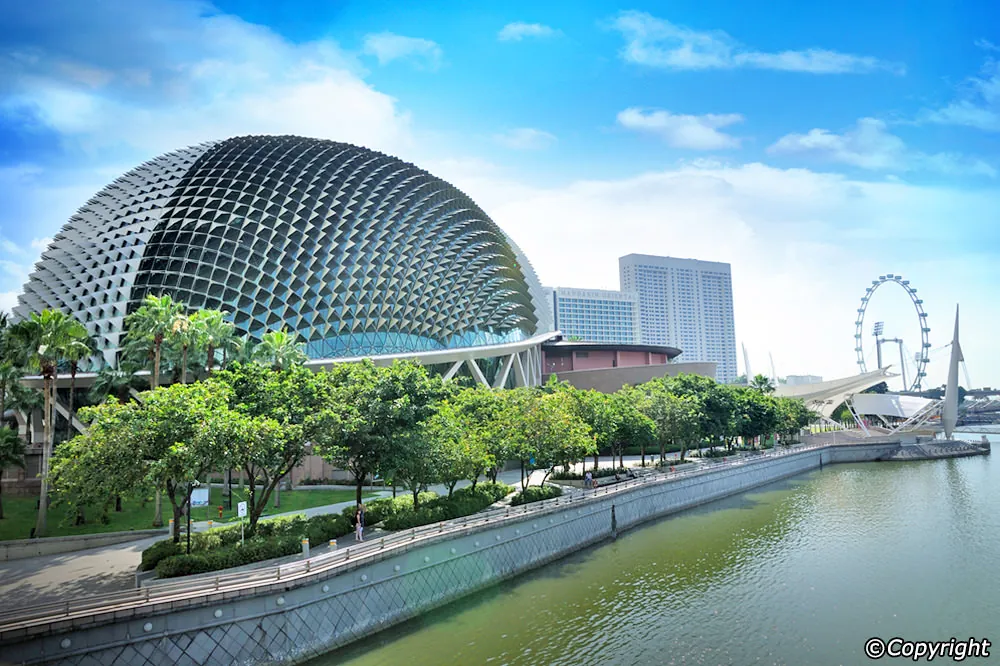 Khám phá 10 điểm vui chơi thú vị ở Marina Bay Nhà hát Esplanade