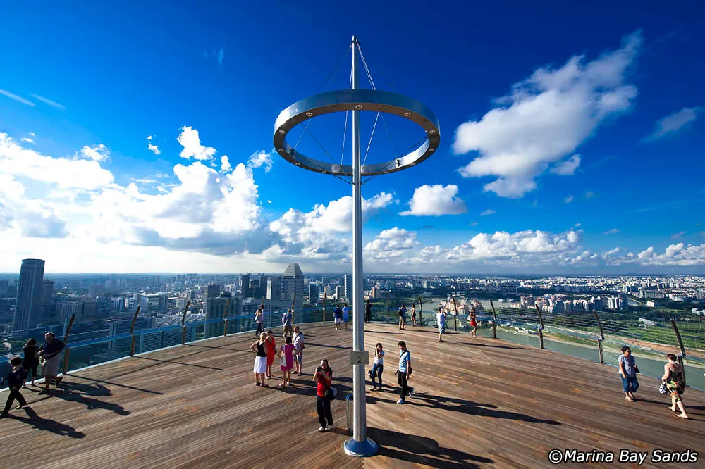 Khám phá 10 điểm vui chơi thú vị ở Marina Bay Marina Bay Sands SkyPark