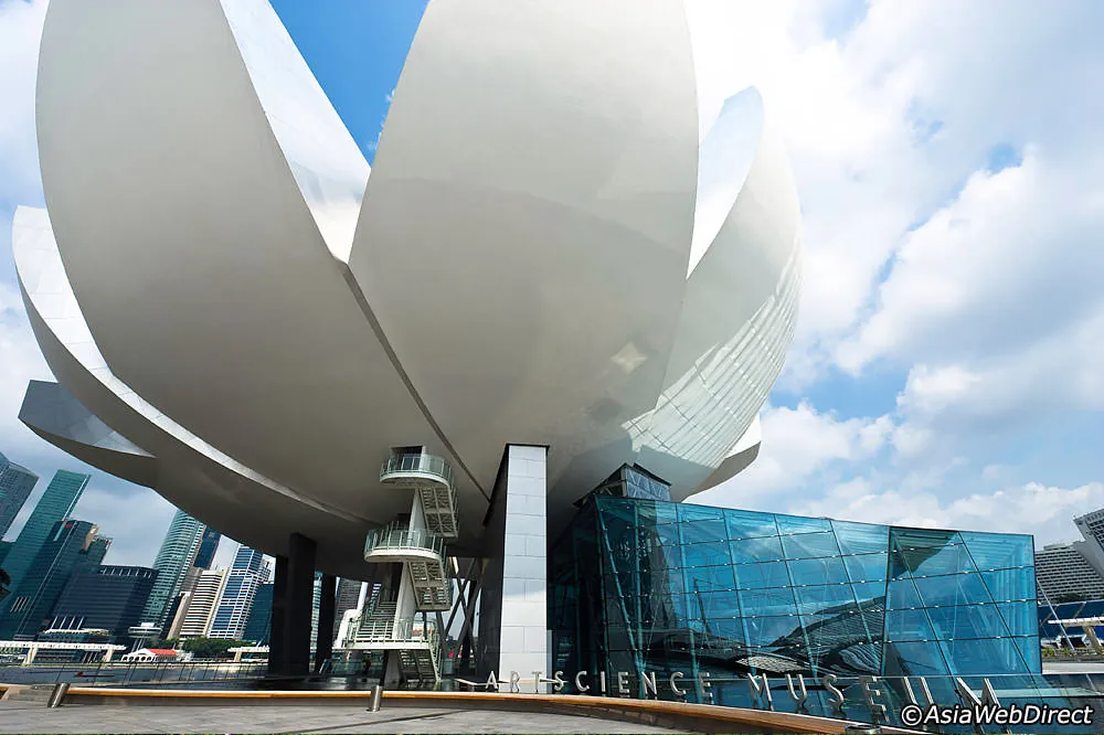 Khám phá 10 điểm vui chơi thú vị ở Marina Bay Bảo tàng Khoa học Nghệ thuật