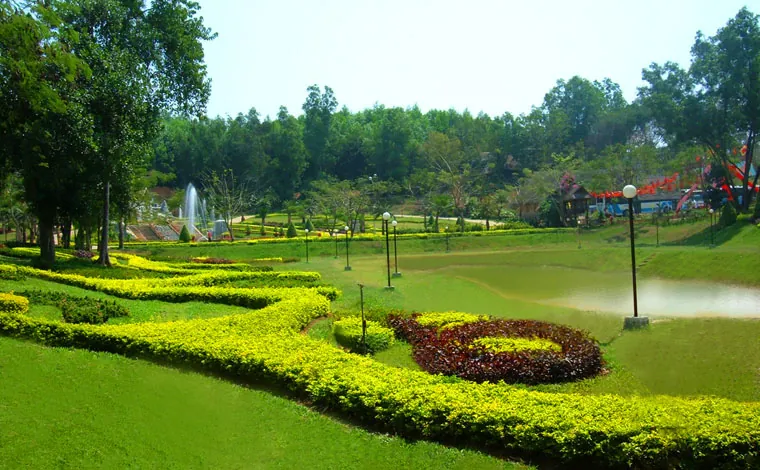 Thiên nhiên xanh ở khu du lịch Madagui Lâm Đồng Khu du lịch Madagui