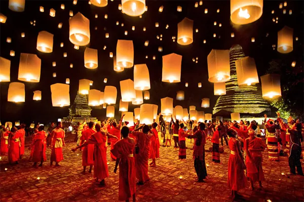 Kinh nghiệm đi Chiang Mai dịp lễ hội thả đèn trời