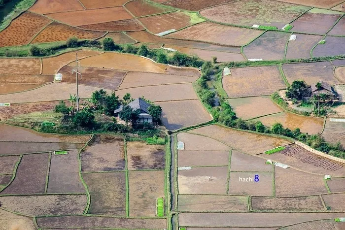 Ruộng Mai Châu soi bóng mây trời mùa đổ ải Ruộng Mai Châu soi bóng mây trời mùa đổ ải