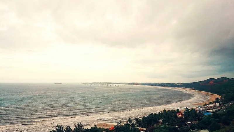 Thiên nhiên khoáng đạt nơi bãi biển hòn Rơm - Phan Thiết Thiên nhiên khoáng đạt nơi bãi biển hòn Rơm - Phan Thiết