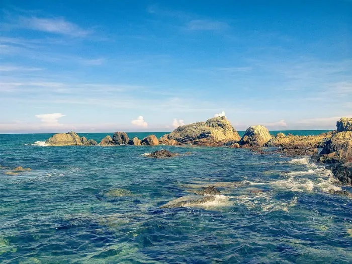 Thiên nhiên khoáng đạt nơi bãi biển hòn Rơm - Phan Thiết Thiên nhiên khoáng đạt nơi bãi biển hòn Rơm - Phan Thiết
