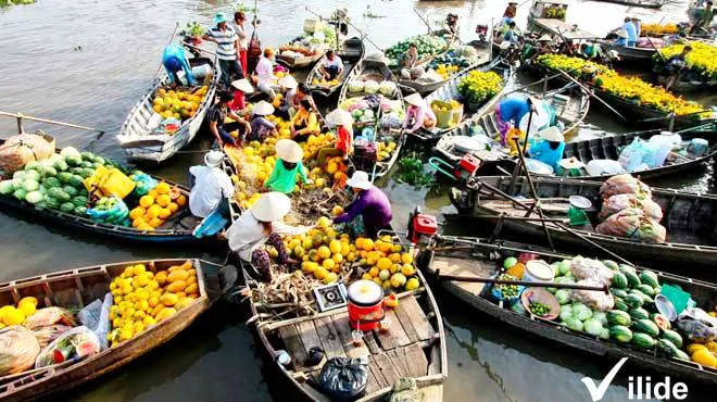 Về Cần Thơ nhớ đi chợ nổi Cái Răng Về Cần Thơ nhớ đi chợ nổi Cái Răng