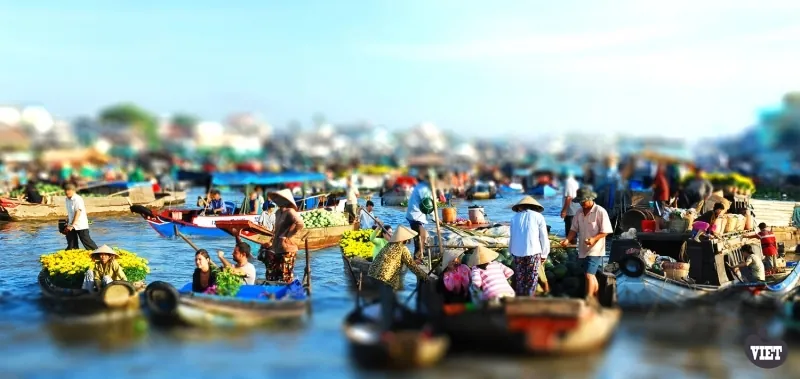 Về Cần Thơ nhớ đi chợ nổi Cái Răng Về Cần Thơ nhớ đi chợ nổi Cái Răng